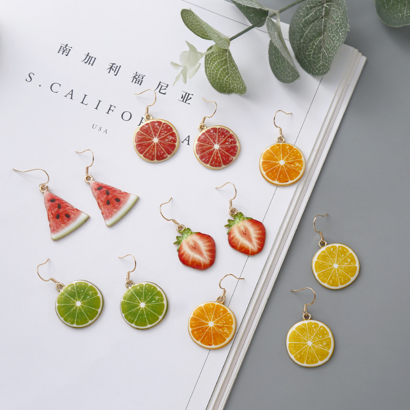 Food Zinc - Leuke Creatieve Fruit Voedsel Dangle Watermeloen