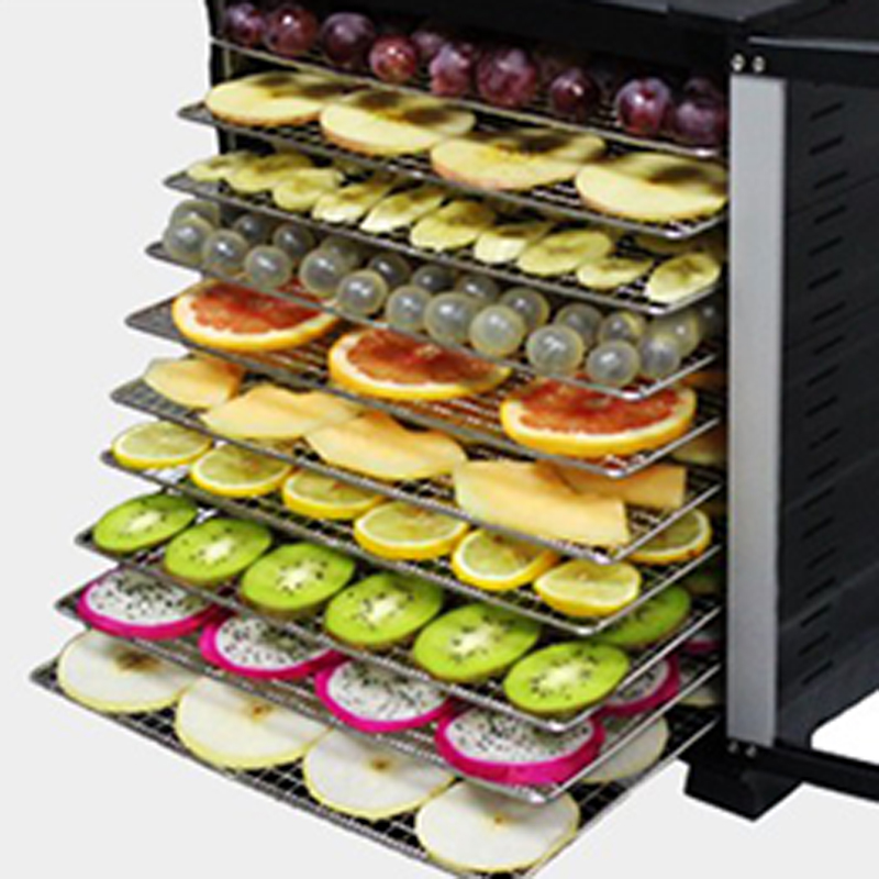 Food Dehydrator Snacks - 10 Trays Voedseldroger Huishoudelijk Roestvrij Staal