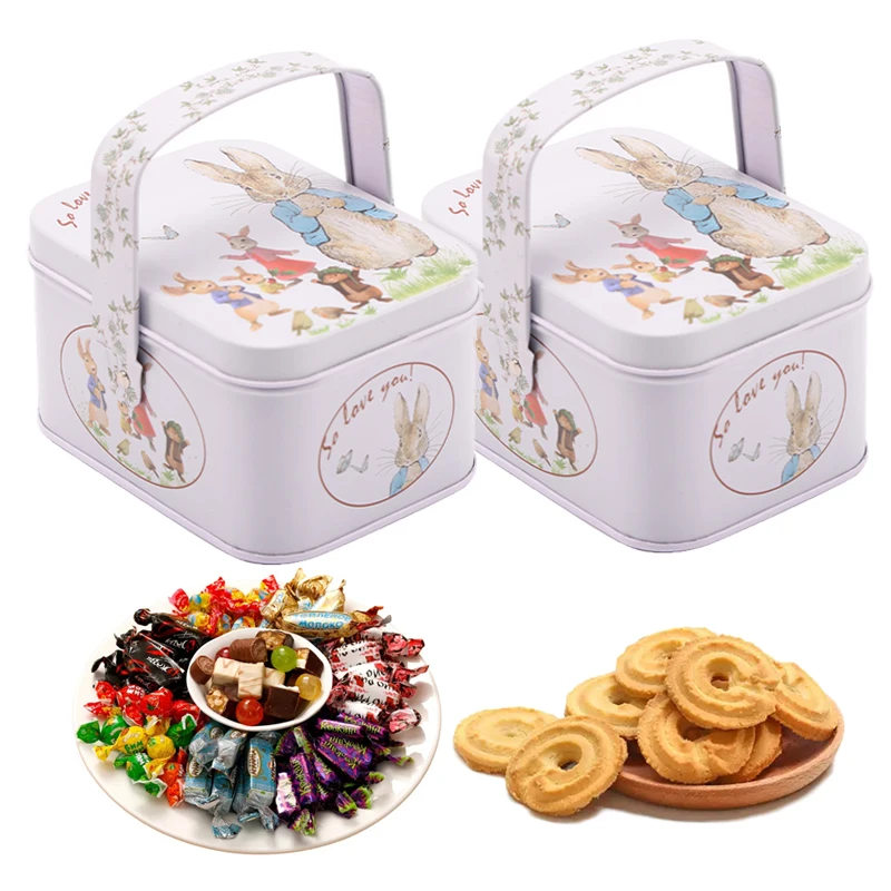 Food Snacks For Baby Shower - Vintage Bunny Cookie Jar met handvat