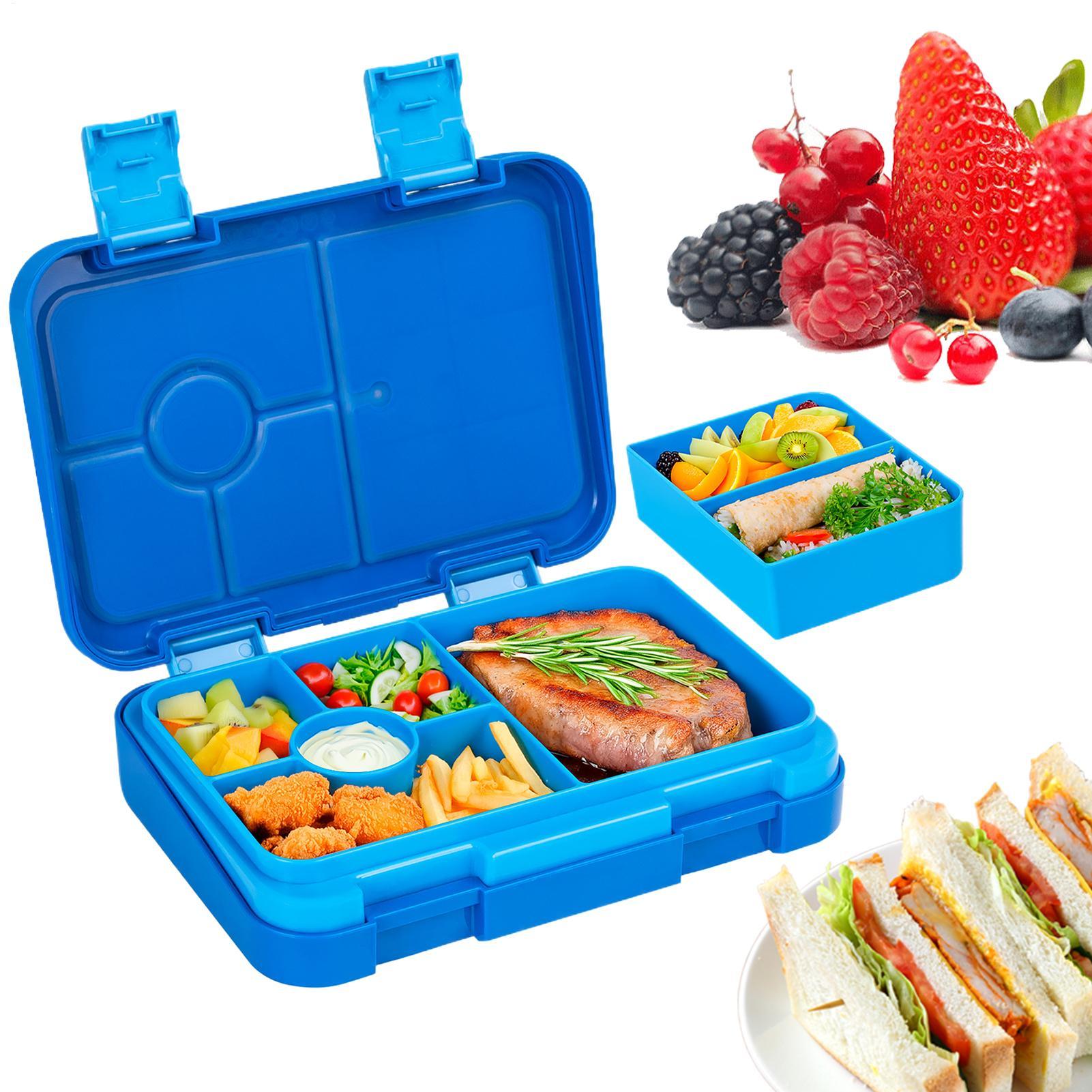 Food Snacks For School - Bento Lunchbox met compartimenten Lunchbare voedselcontainer