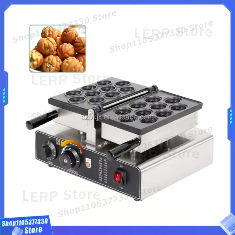 Korean Food Snacks - Commerciële Walnootvormige Broodmachine 110V 220V Koreaanse