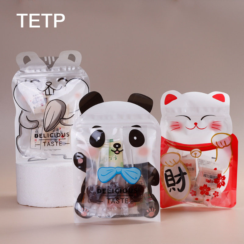 Food Snacks For Baby Shower - TETP 50 stuks cartoon opstaande voedselverpakkingszakken