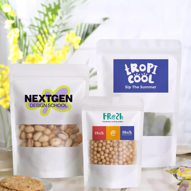 50 stuks op maat gemaakte witt - Food Snacks For School recensie en prijs