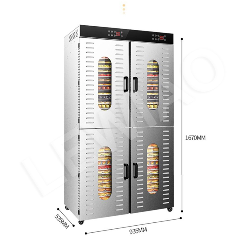 Commerciële 80-laags fruitdrog - Food Dehydrator Snacks recensie en prijs