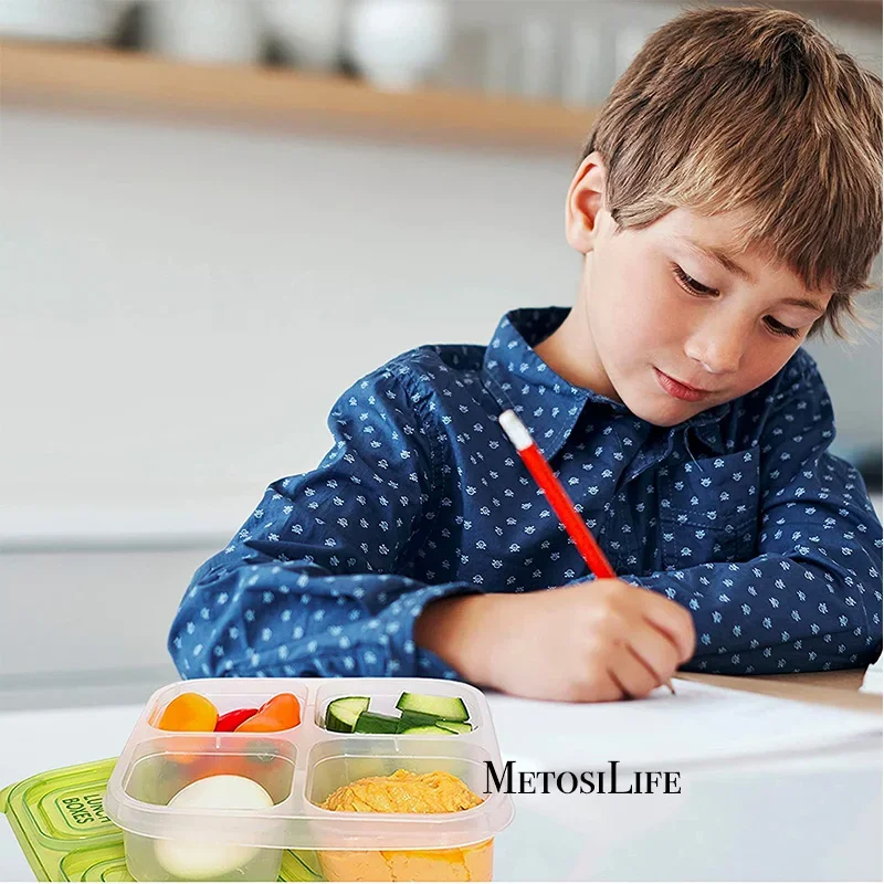 Plastic Bento Snack Box Herbru - Food Snacks For School recensie en prijs