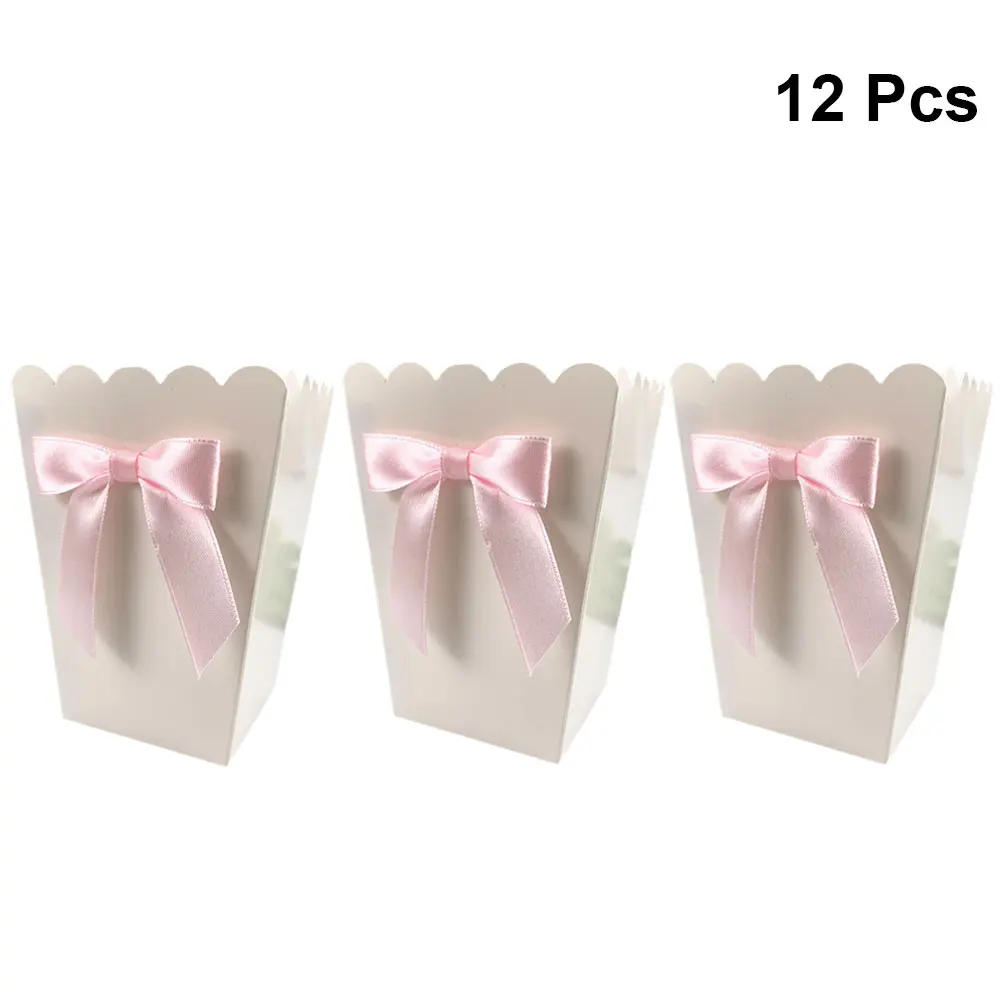 12 stuks roze strik popcorn do - Food Snacks For Baby Shower recensie en prijs
