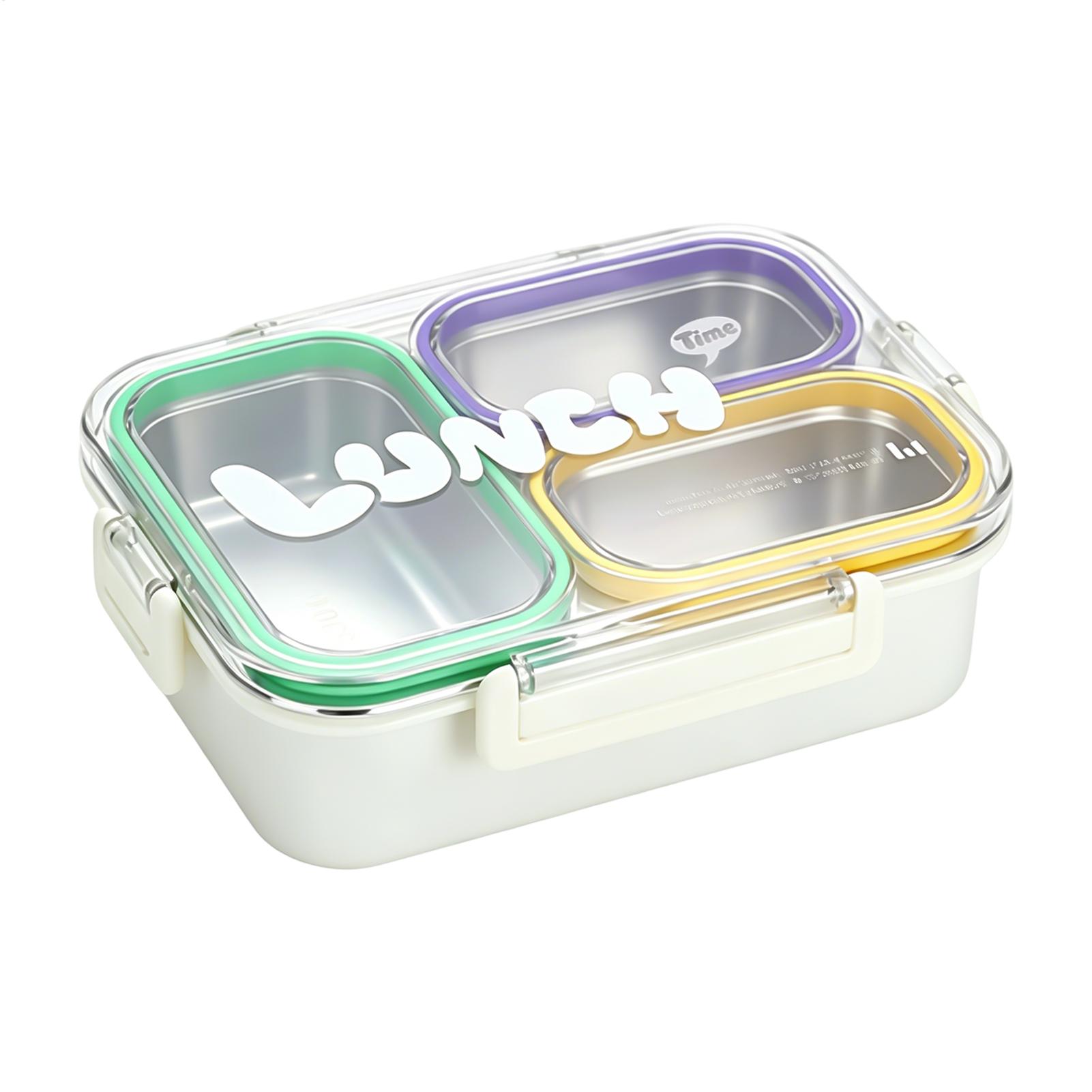 Roestvrijstalen lunchbox, verd - Food Snacks For School recensie en prijs