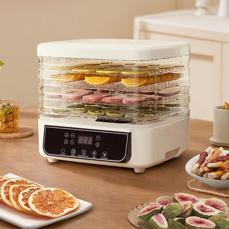 Voedseldroger 5-laags Elektris - Food Dehydrator Snacks recensie en prijs