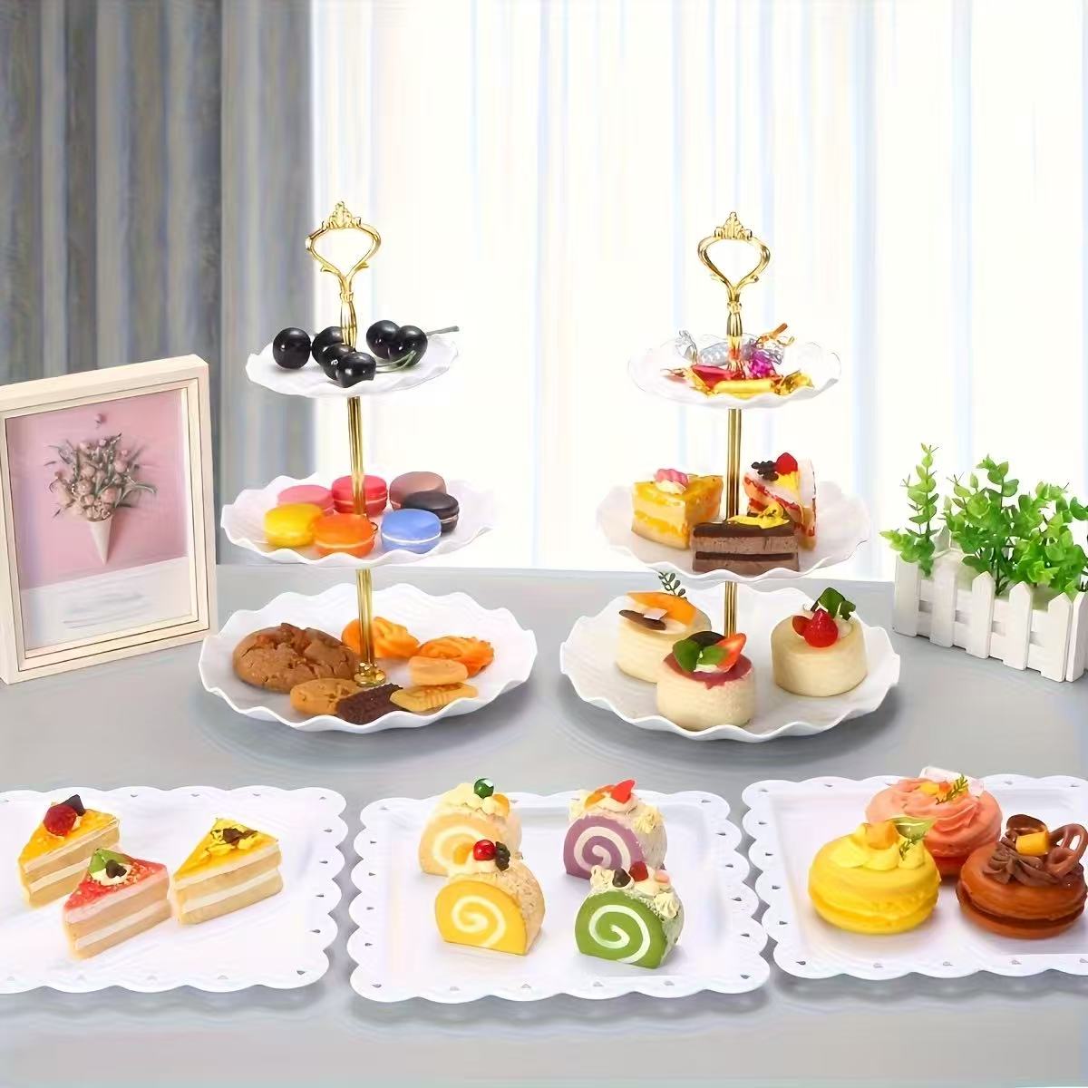 1/3/4/5PCS decoratieve dienbla - Food Snacks For Baby Shower recensie en prijs