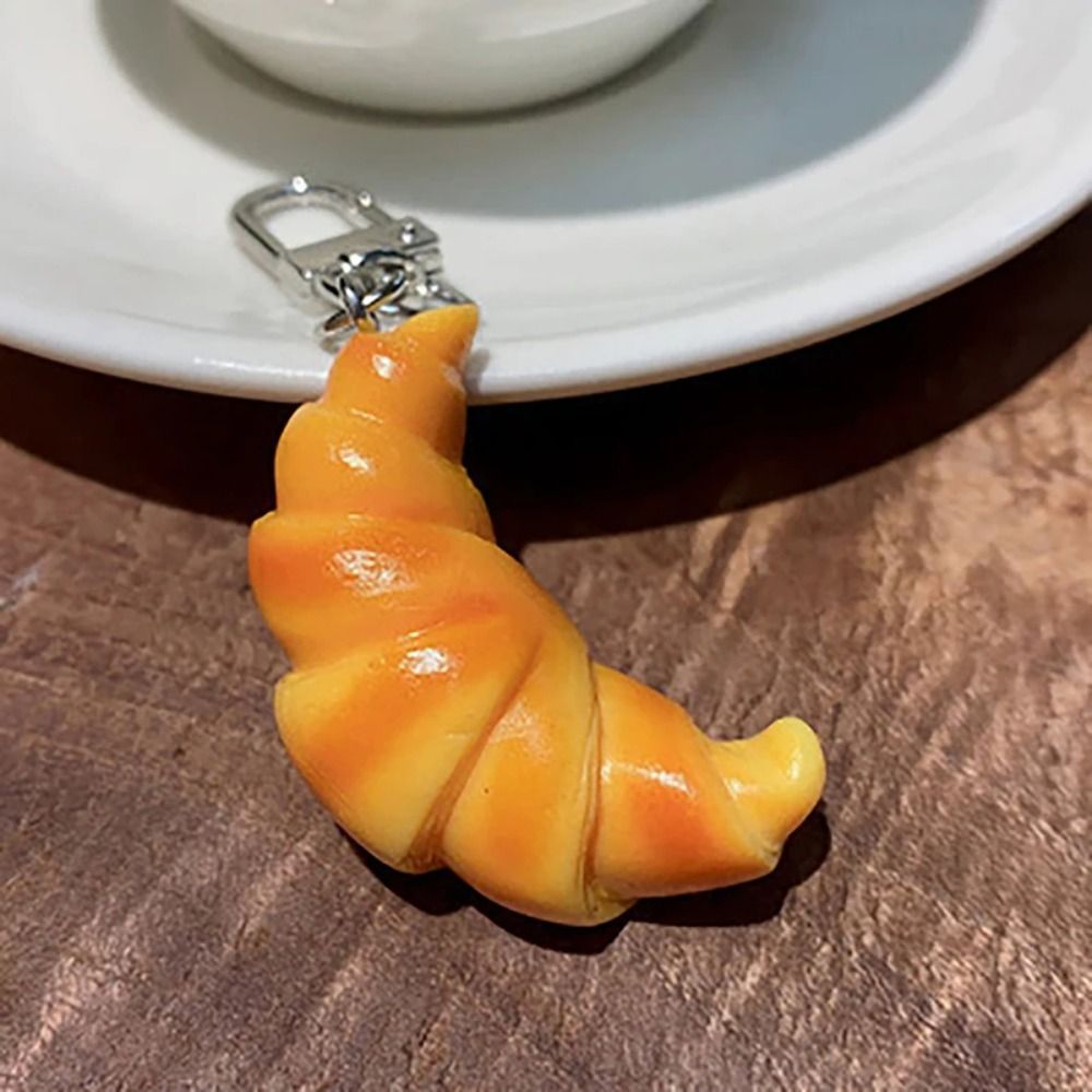 Grappige croissant sleutelhang - Food Zinc recensie en prijs