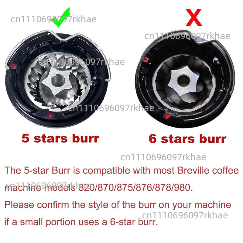5-delige conische maalset (bov - Breville Espresso Barista Express recensie en prijs