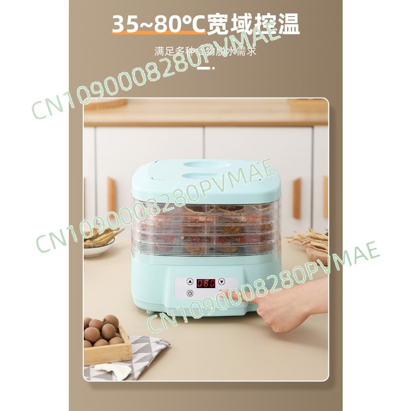 Kleine huishoudelijke snackvoe - Food Dehydrator Snacks recensie en prijs