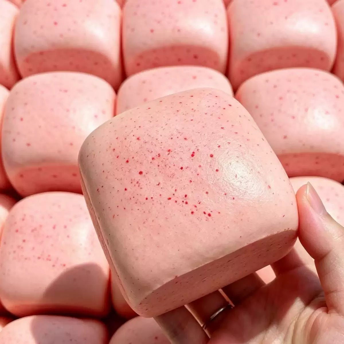 PU Slow Rising Sticky Cube Squ - Korean Food Snacks recensie en prijs