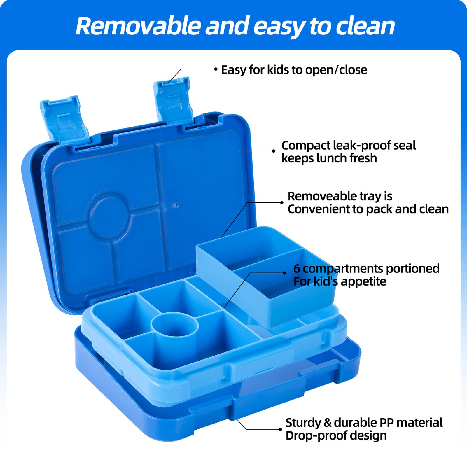 Bento Lunchbox met compartimen - Food Snacks For School recensie en prijs