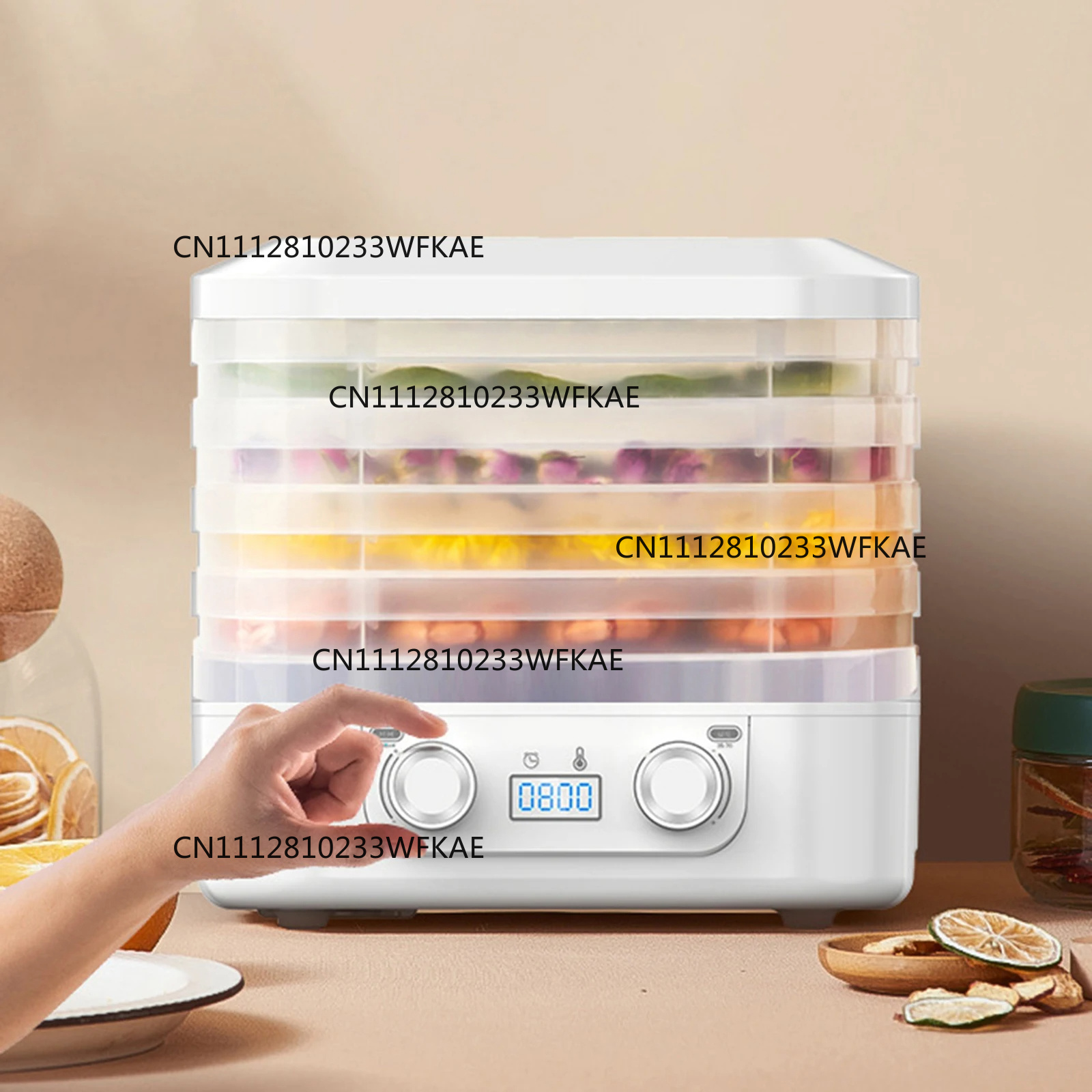 48 uur lang werkende thermosta - Food Dehydrator Snacks recensie en prijs