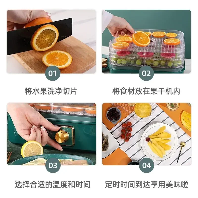 Huishoudelijke kleine voedseld - Food Dehydrator Snacks recensie en prijs