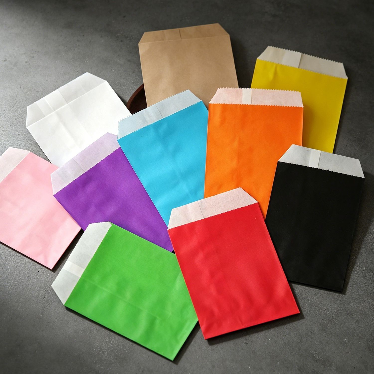 50/100 stuks kleur cadeau kraf - Food Snacks For School recensie en prijs