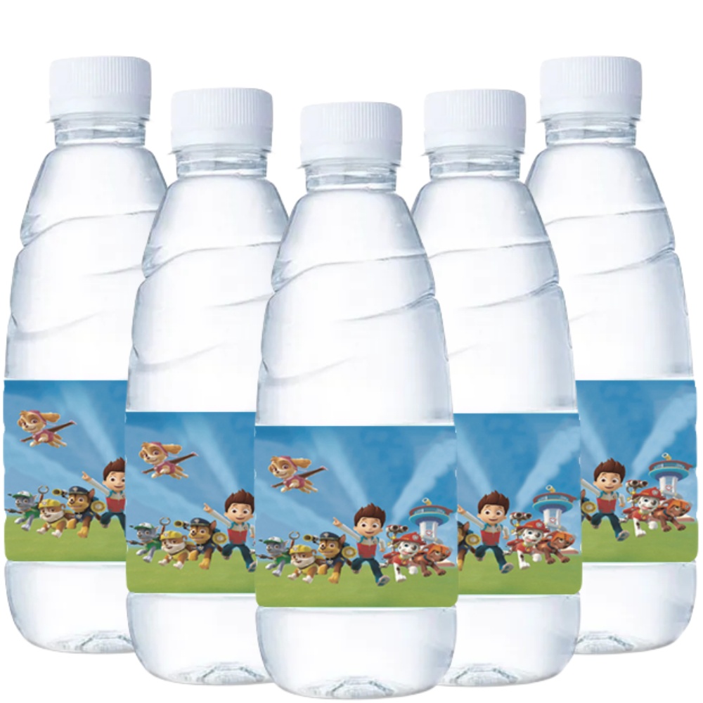 Paw Patrol Waterfles Etiketten - Candy Sour Strip recensie en prijs
