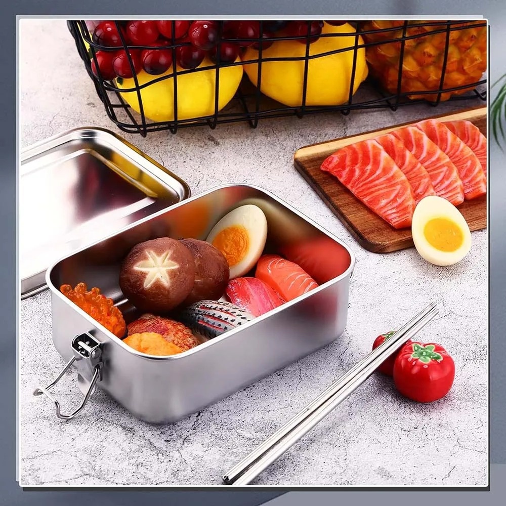 Roestvrijstalen Bento Box Meta - Food Snacks For School recensie en prijs
